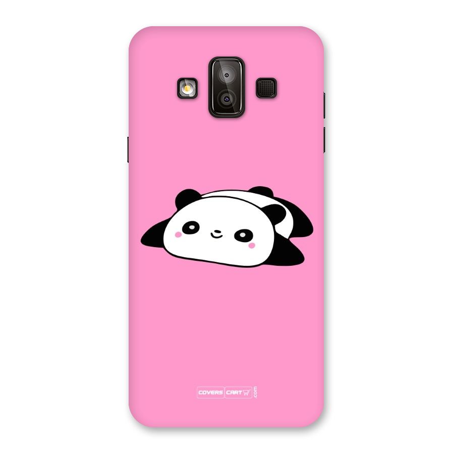 Cute Lazy Panda Back Case for Galaxy J7 Duo