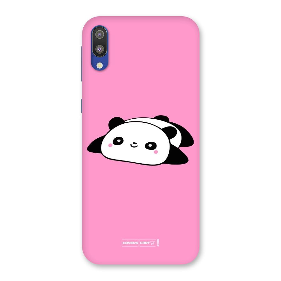 Cute Lazy Panda Back Case for Galaxy M10