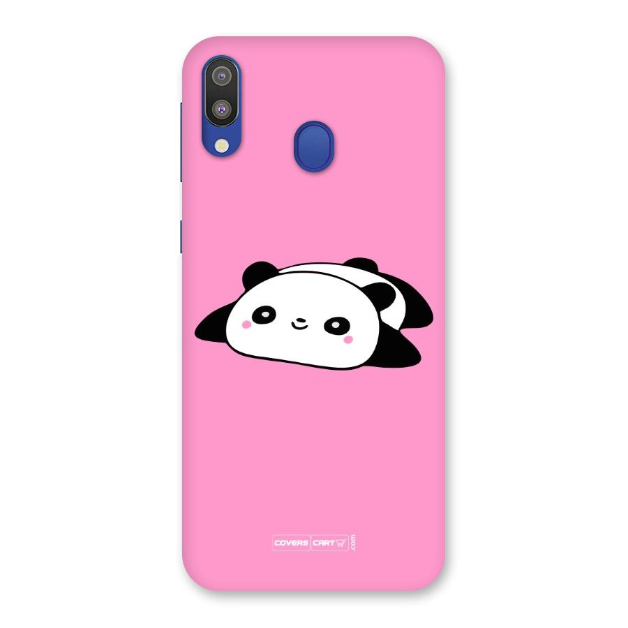Cute Lazy Panda Back Case for Galaxy M20