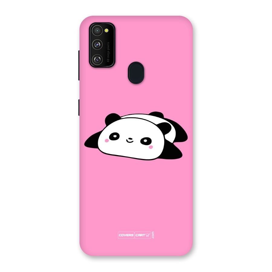 Cute Lazy Panda Back Case for Galaxy M30s
