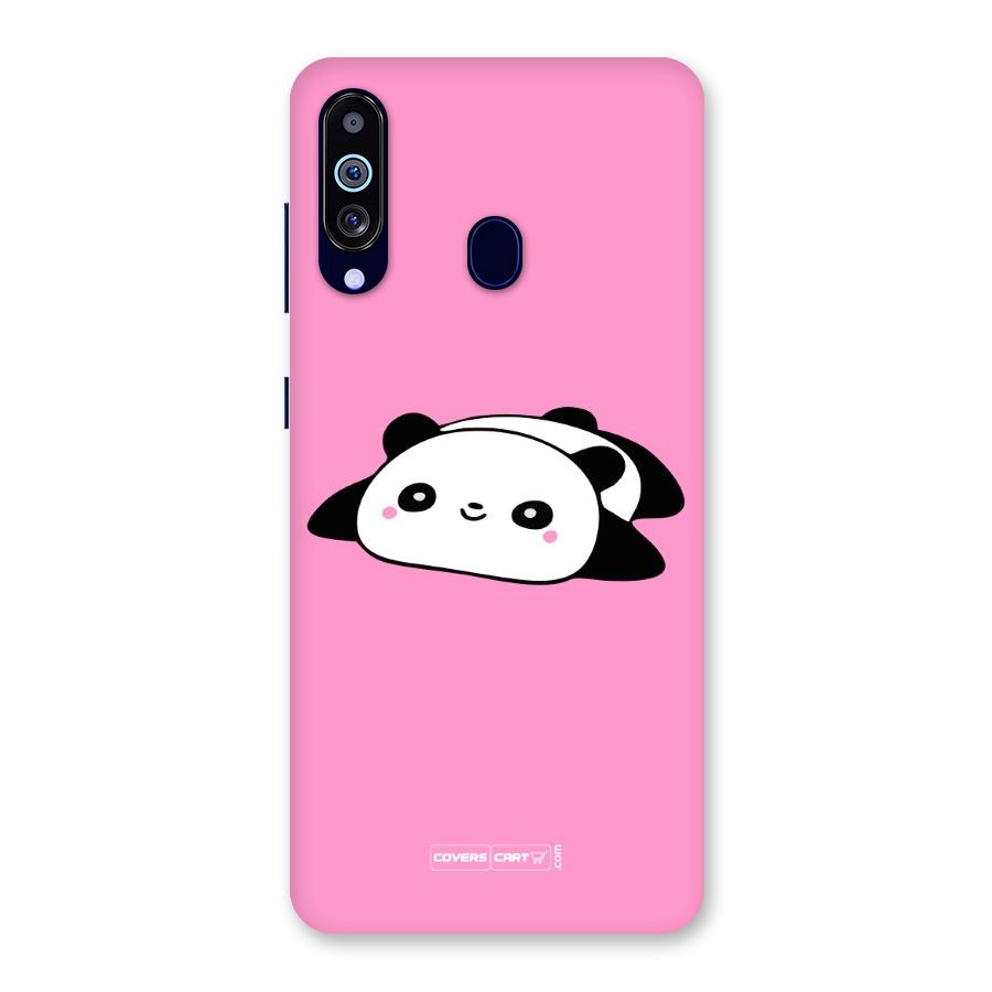 Cute Lazy Panda Back Case for Galaxy M40