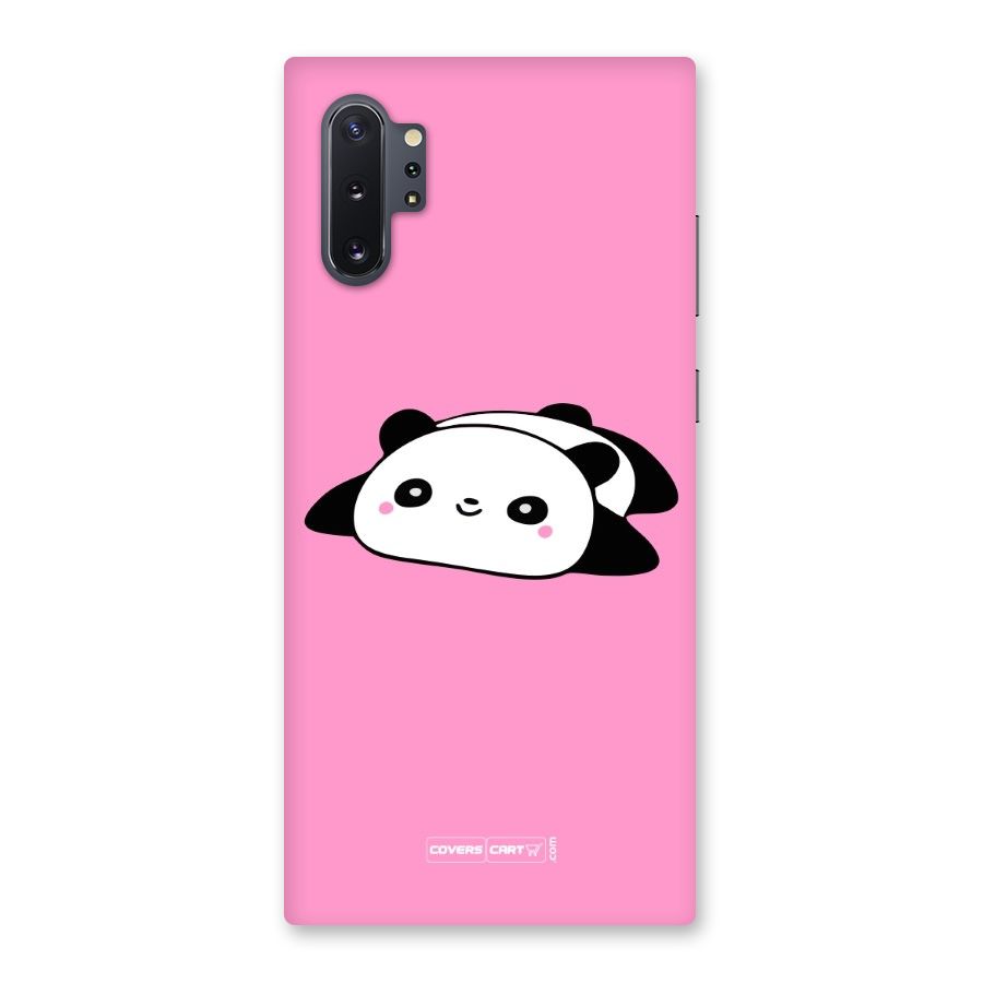 Cute Lazy Panda Back Case for Galaxy Note 10 Plus