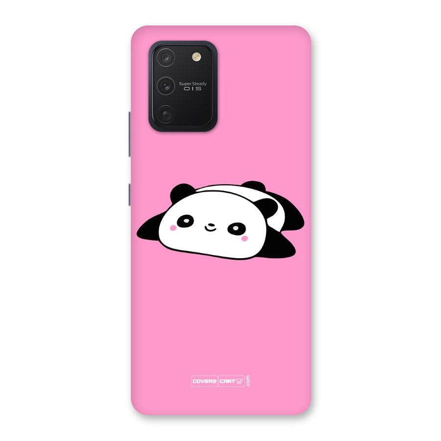 Cute Lazy Panda Back Case for Galaxy S10 Lite