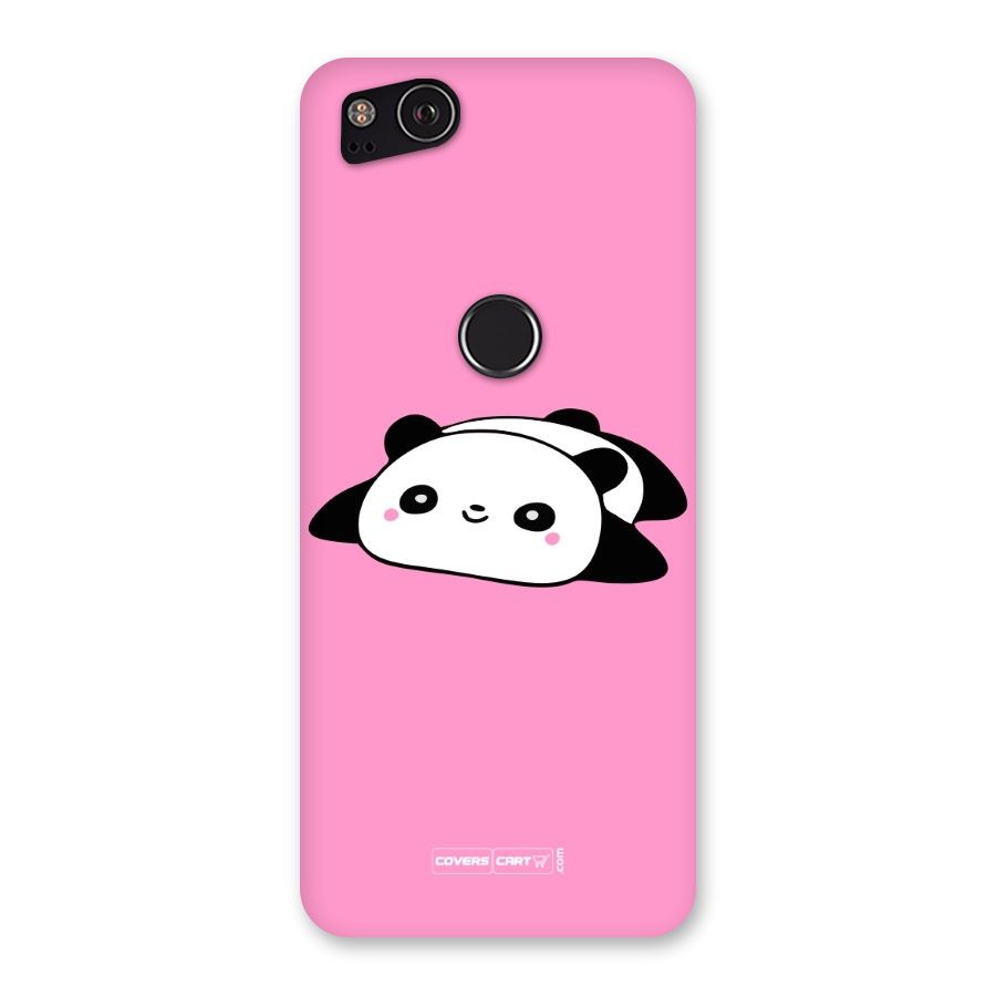 Cute Lazy Panda Back Case for Google Pixel 2