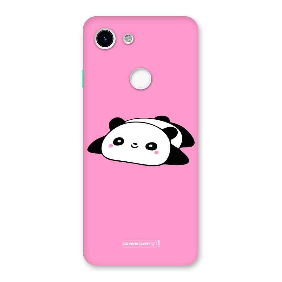 Cute Lazy Panda Back Case for Google Pixel 3
