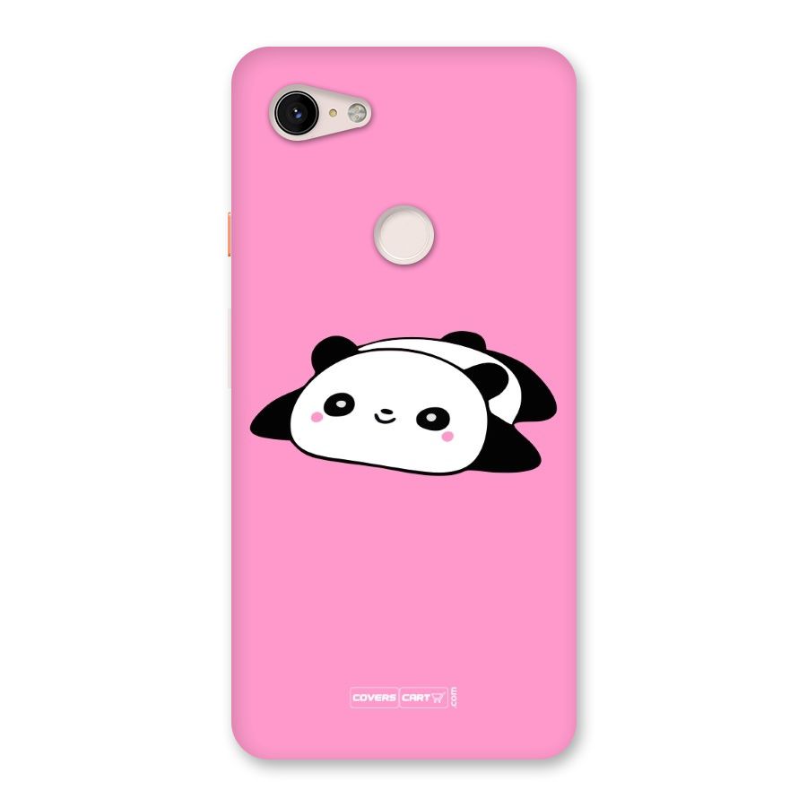 Cute Lazy Panda Back Case for Google Pixel 3 XL