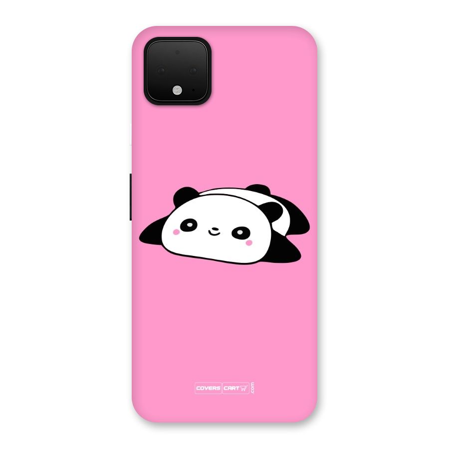 Cute Lazy Panda Back Case for Google Pixel 4 XL
