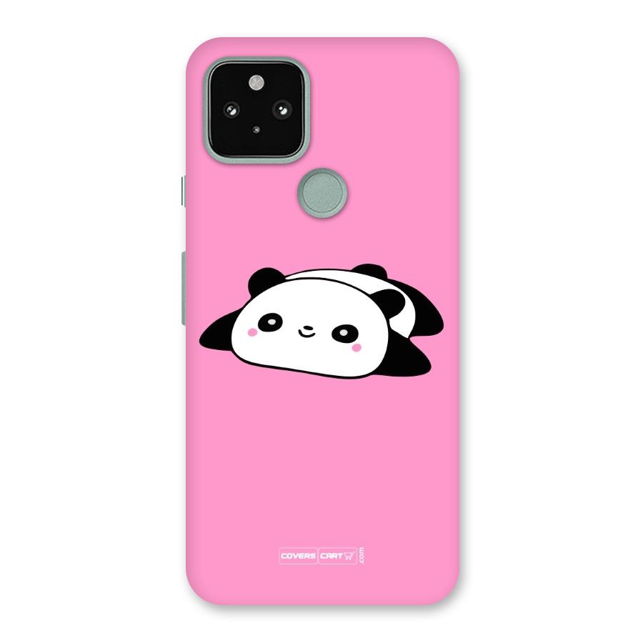 Cute Lazy Panda Back Case for Google Pixel 5