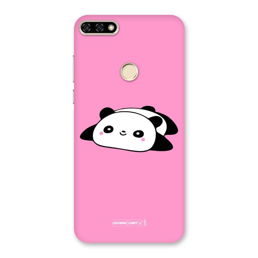 Cute Lazy Panda Back Case for Honor 7A