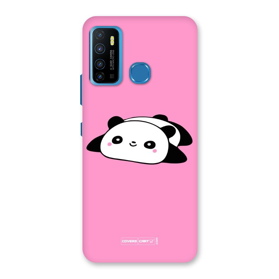 Cute Lazy Panda Back Case for Infinix Hot 9