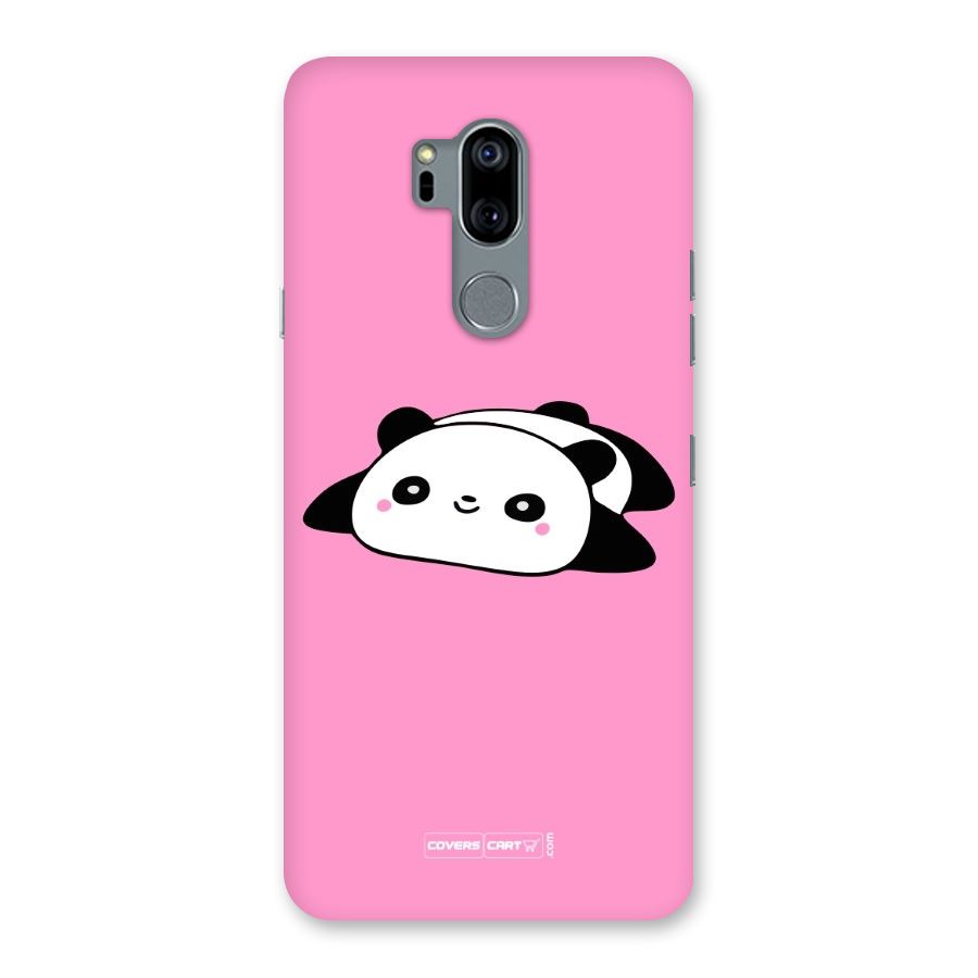 Cute Lazy Panda Back Case for LG G7