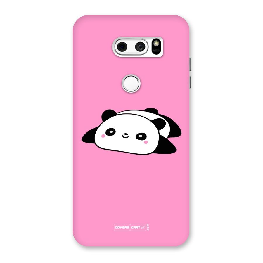 Cute Lazy Panda Back Case for LG V30