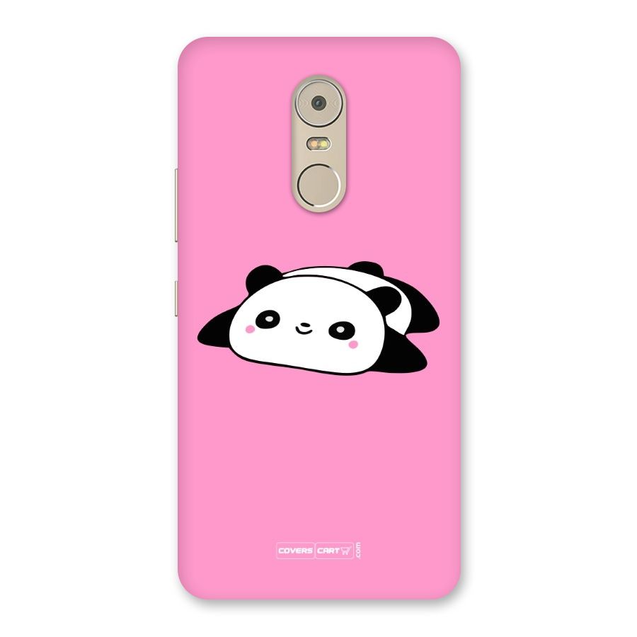 Cute Lazy Panda Back Case for Lenovo K6 Note