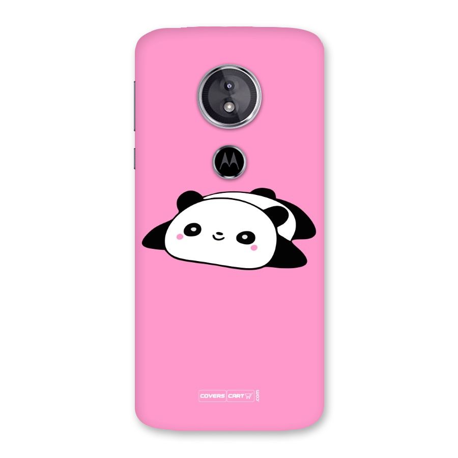 Cute Lazy Panda Back Case for Moto E5