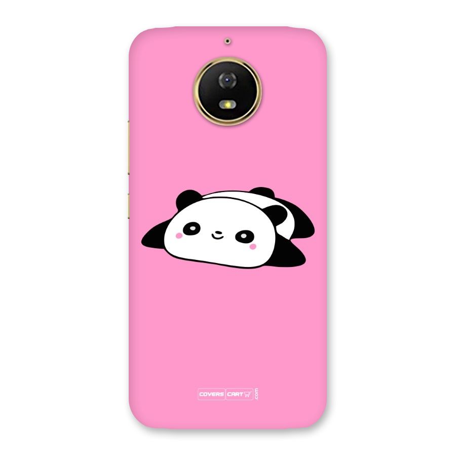 Cute Lazy Panda Back Case for Moto G5s