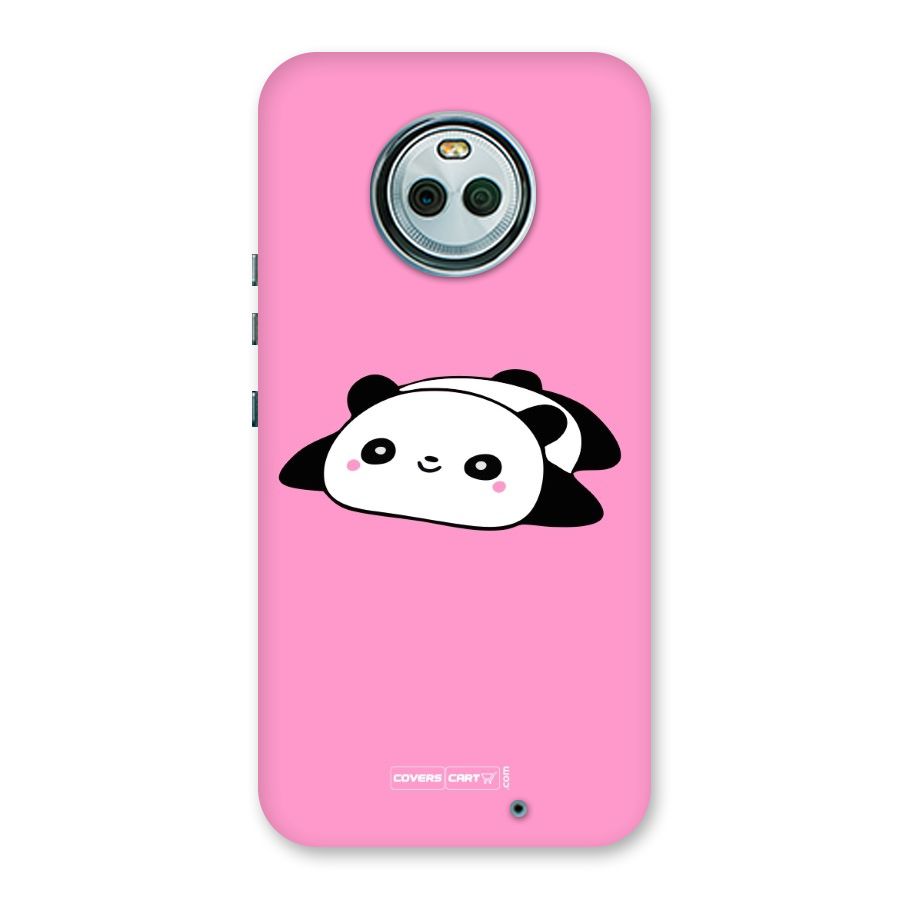 Cute Lazy Panda Back Case for Moto X4