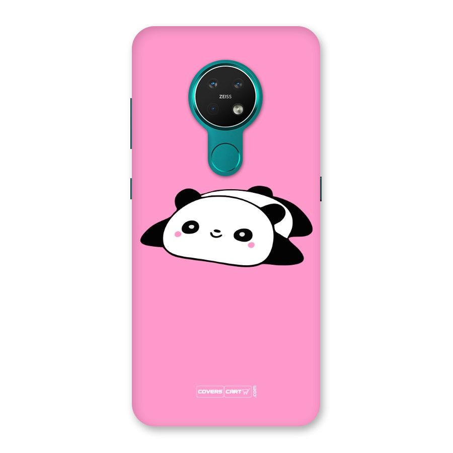 Cute Lazy Panda Back Case for Nokia 7.2