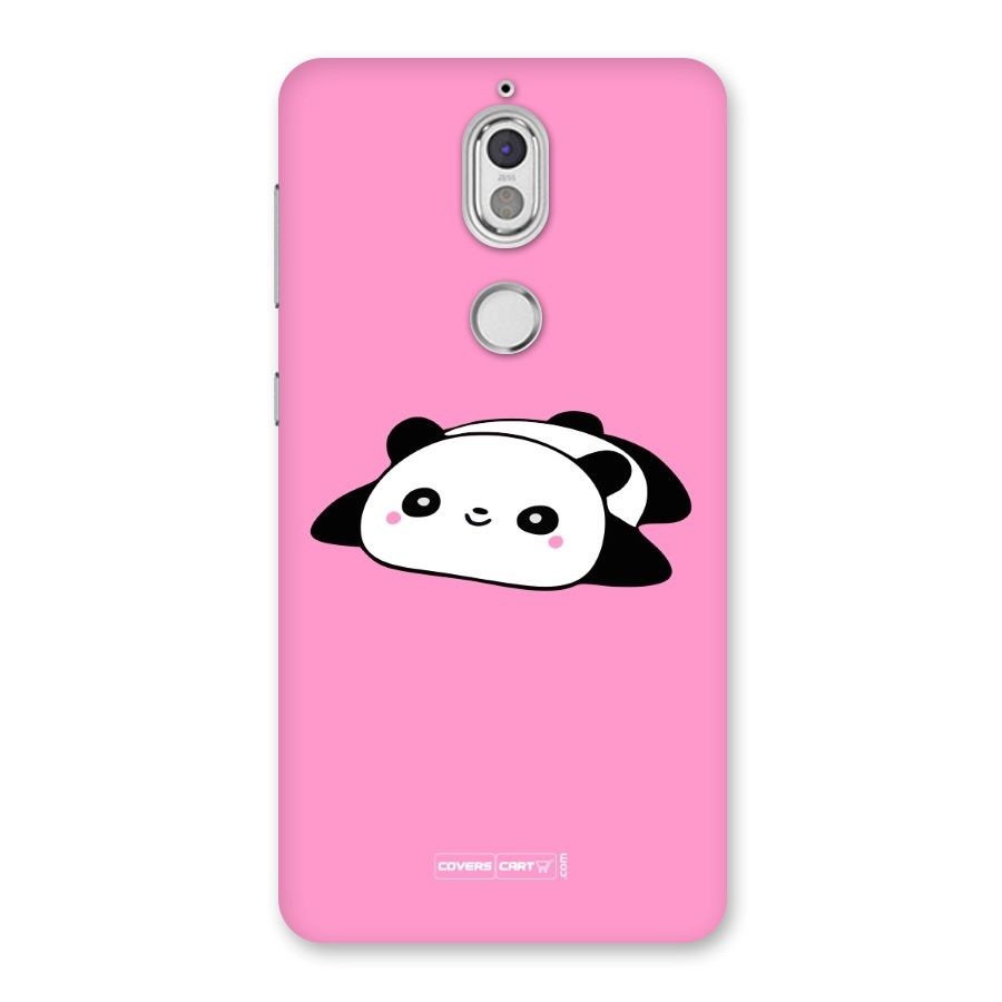 Cute Lazy Panda Back Case for Nokia 7