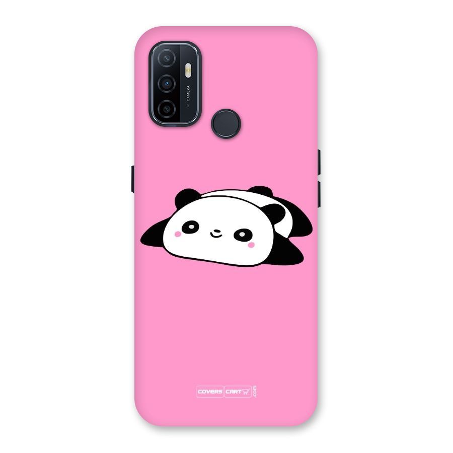 Cute Lazy Panda Back Case for Oppo A53