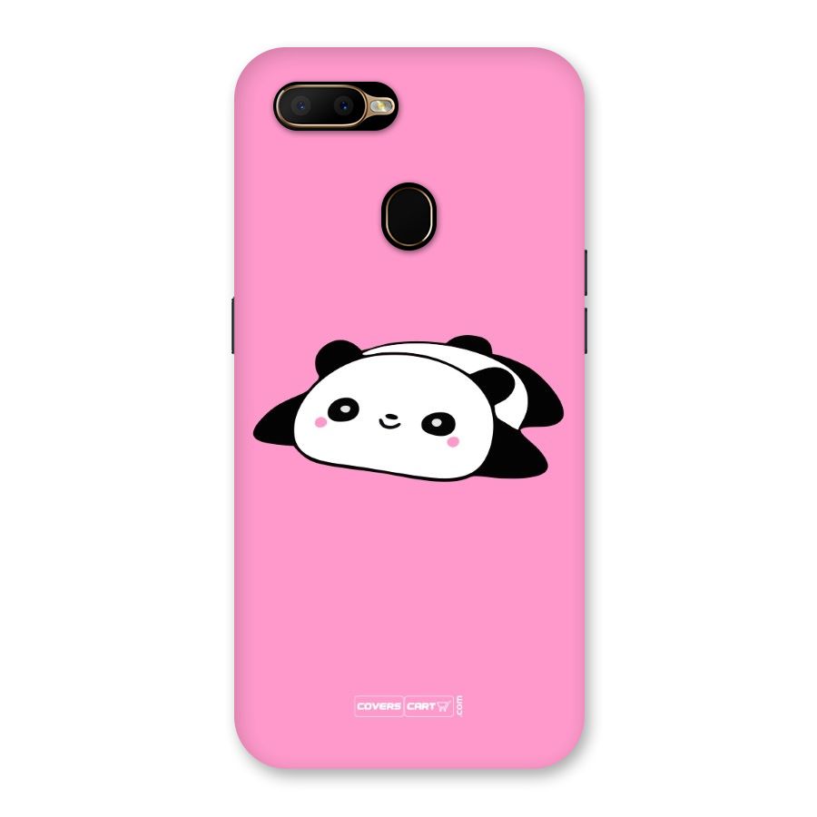 Cute Lazy Panda Back Case for Oppo A5s