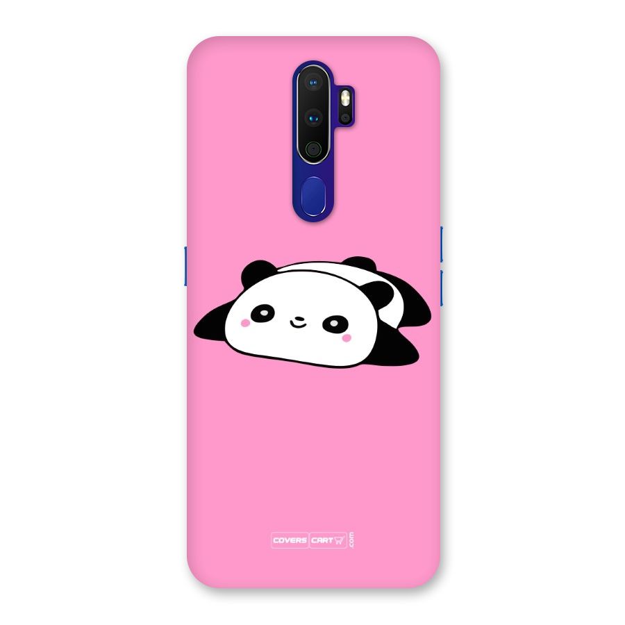 Cute Lazy Panda Back Case for Oppo A9 (2020)