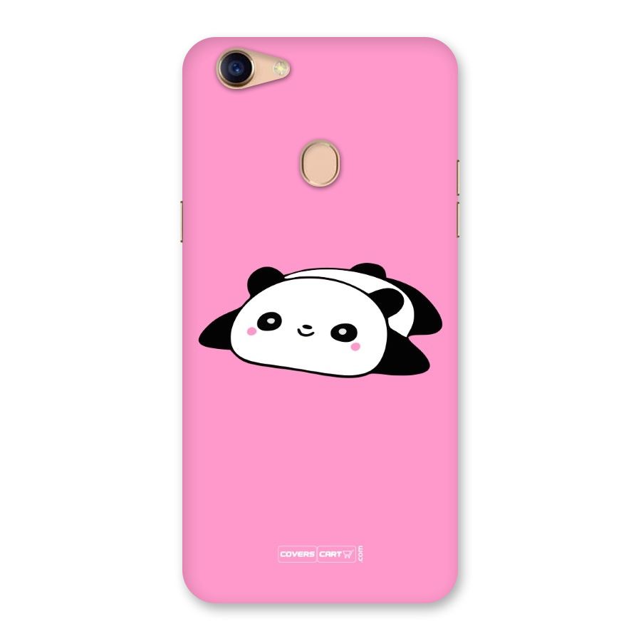 Cute Lazy Panda Back Case for Oppo F5 Youth