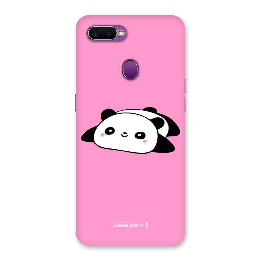 Cute Lazy Panda Back Case for Oppo F9