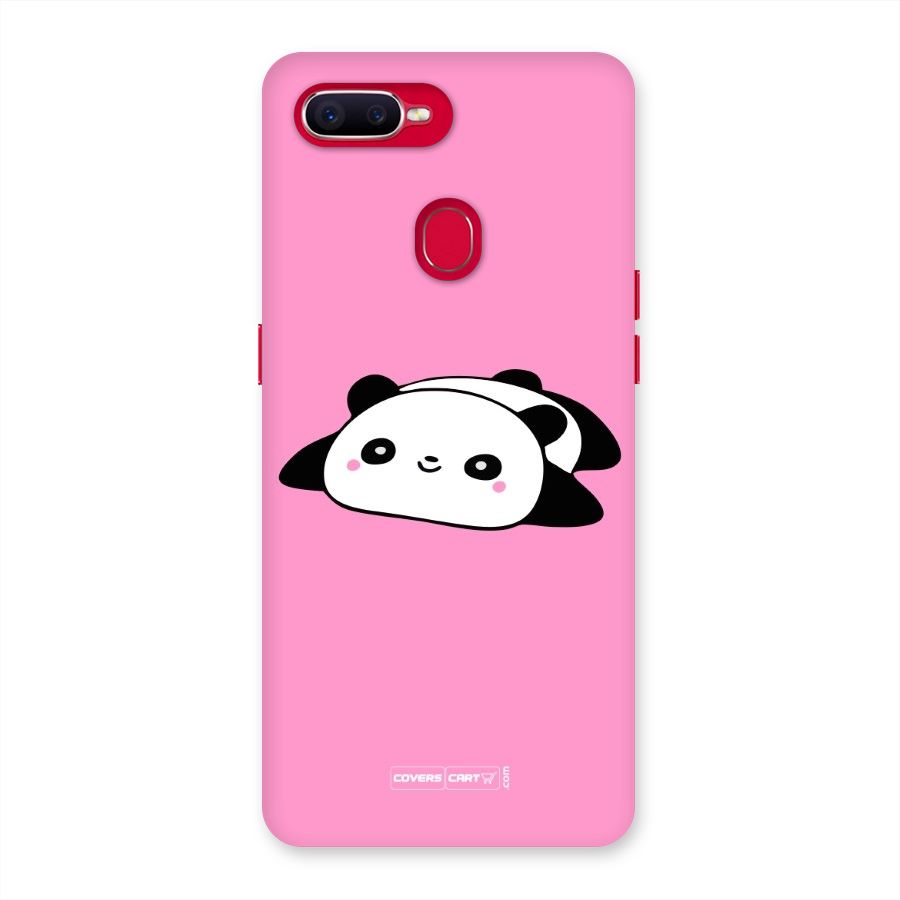 Cute Lazy Panda Back Case for Oppo F9 Pro