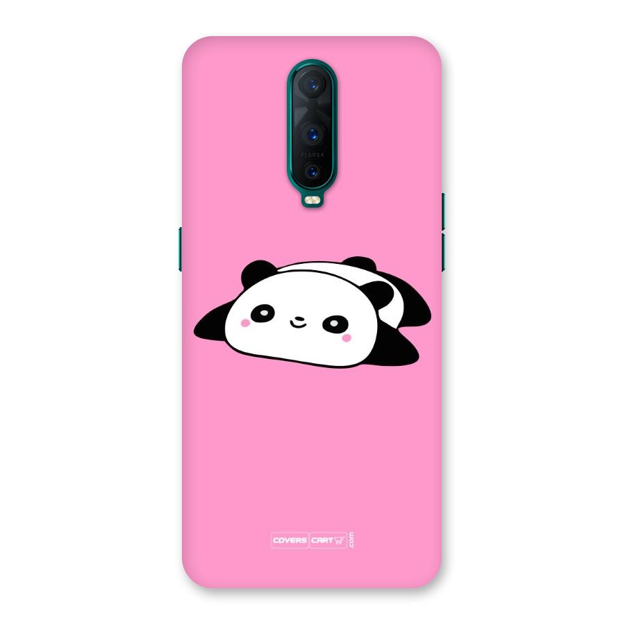 Cute Lazy Panda Back Case for Oppo R17 Pro