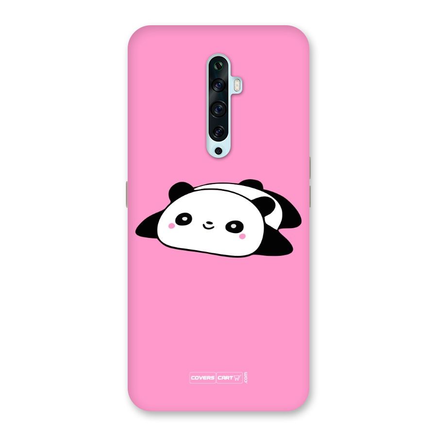 Cute Lazy Panda Back Case for Oppo Reno2 Z
