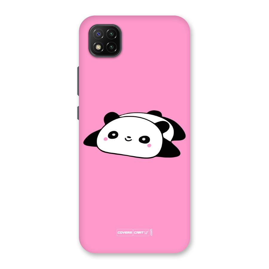 Cute Lazy Panda Back Case for Poco C3