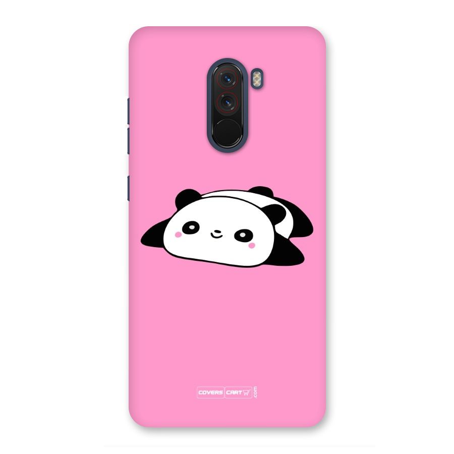 Cute Lazy Panda Back Case for Poco F1