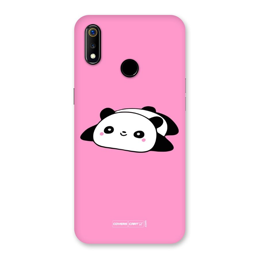 Cute Lazy Panda Back Case for Realme 3