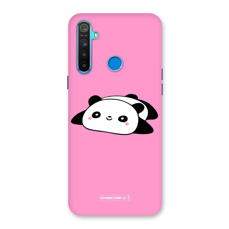 Cute Lazy Panda Back Case for Realme 5s