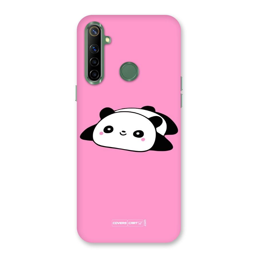 Cute Lazy Panda Back Case for Realme Narzo 10