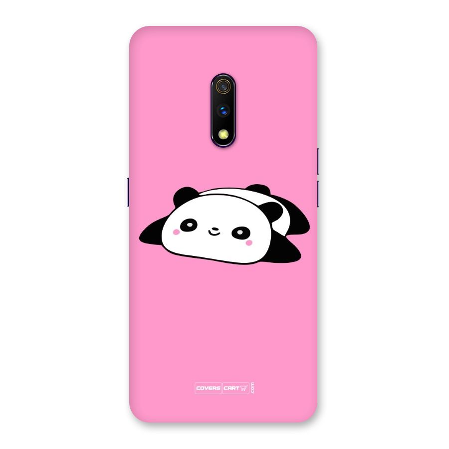 Cute Lazy Panda Back Case for Realme X
