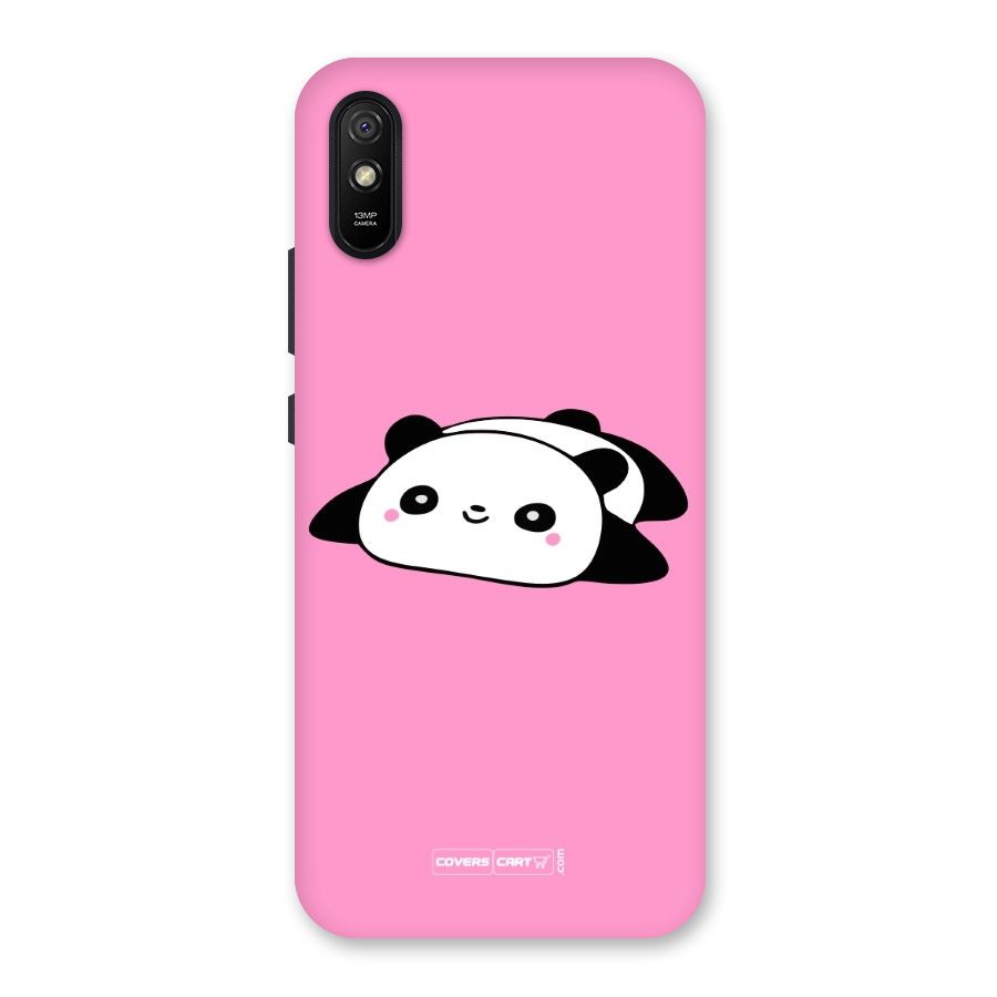 Cute Lazy Panda Back Case for Redmi 9i