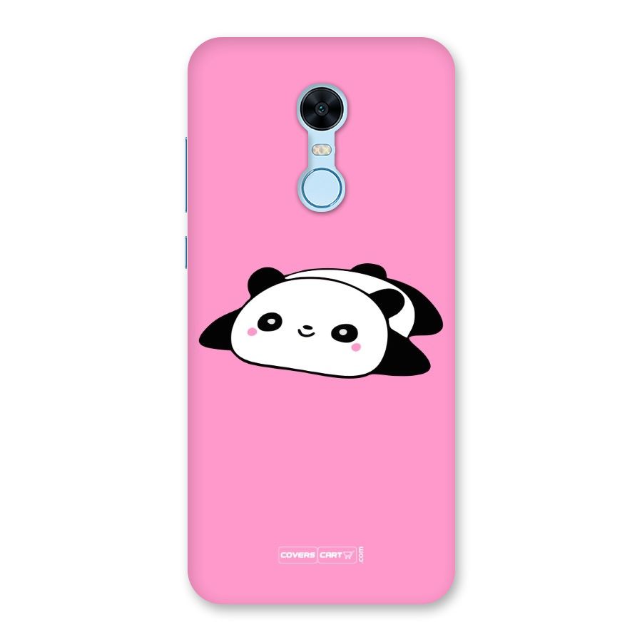 Cute Lazy Panda Back Case for Redmi Note 5