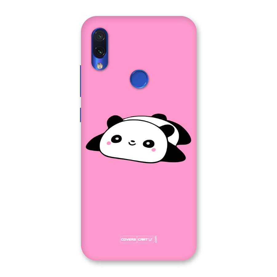 Cute Lazy Panda Back Case for Redmi Note 7
