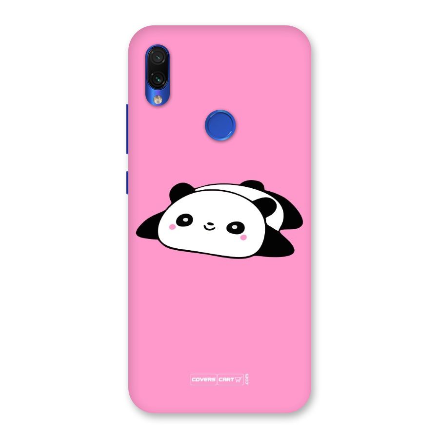 Cute Lazy Panda Back Case for Redmi Note 7S