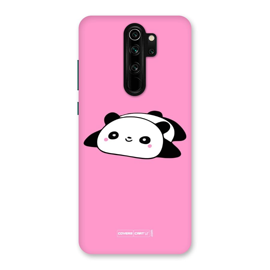 Cute Lazy Panda Back Case for Redmi Note 8 Pro