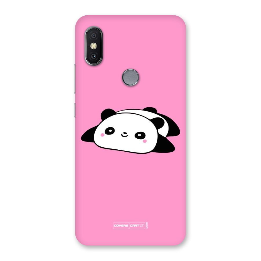Cute Lazy Panda Back Case for Redmi Y2