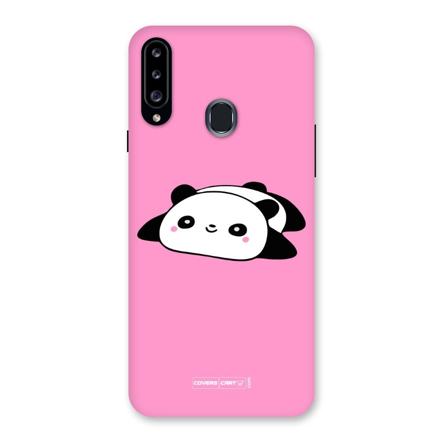 Cute Lazy Panda Back Case for Samsung Galaxy A20s