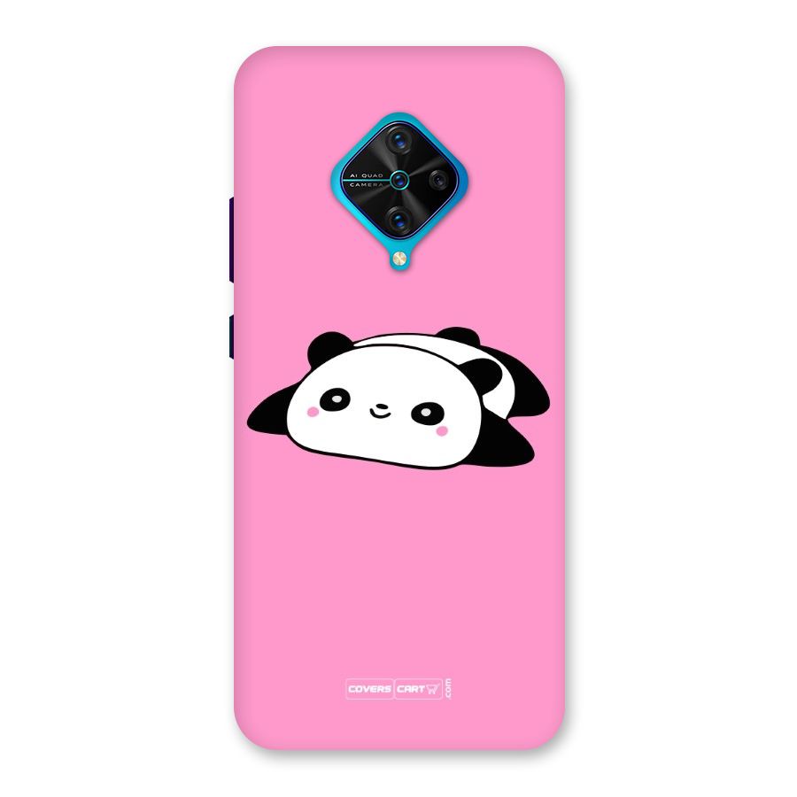 Cute Lazy Panda Back Case for Vivo S1 Pro