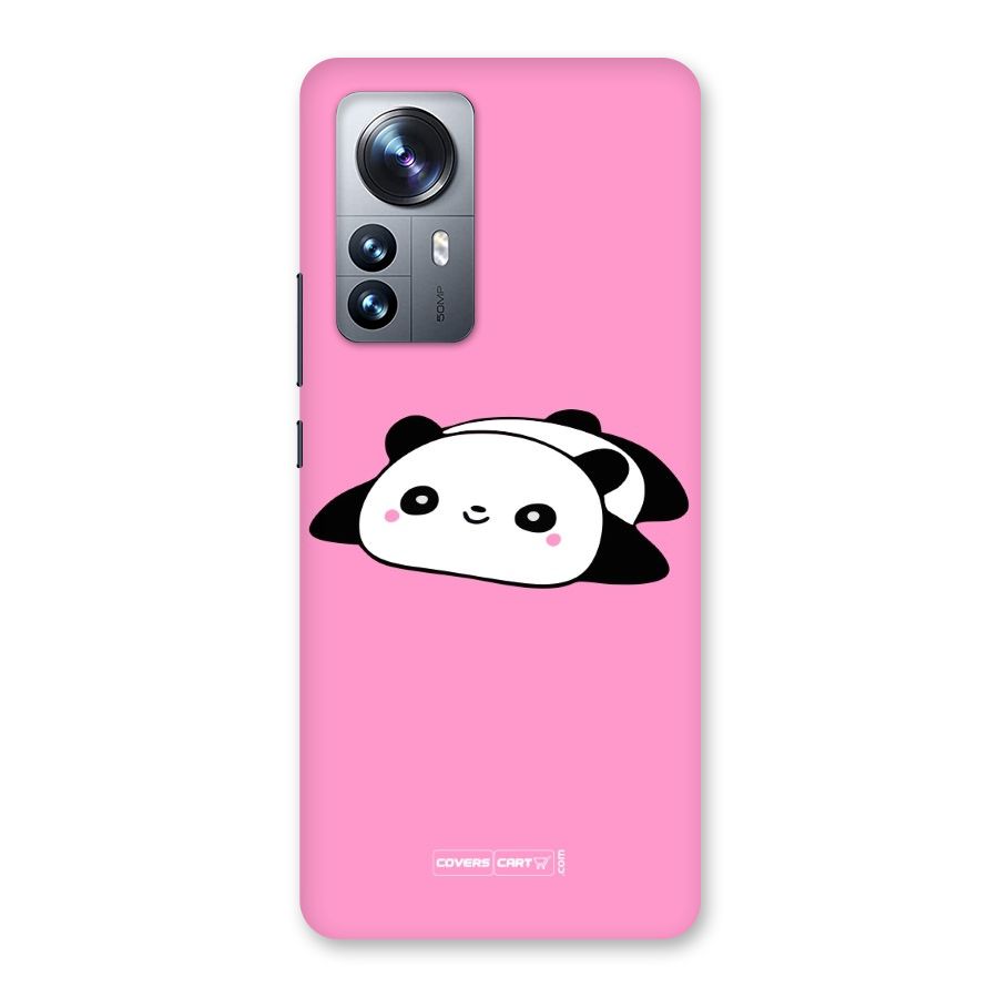 Cute Lazy Panda Back Case for Xiaomi 12 Pro