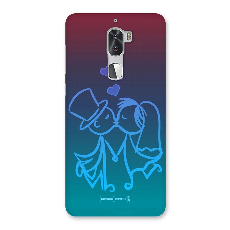 Cute Love Back Case for Coolpad Cool 1