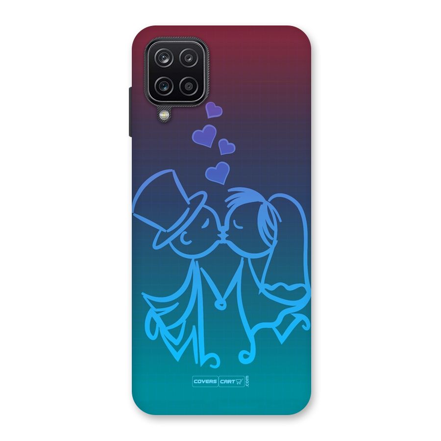 Cute Love Back Case for Galaxy A12