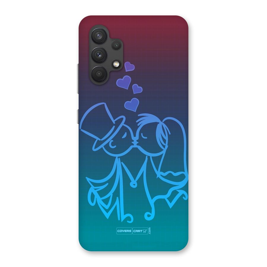 Cute Love Back Case for Galaxy A32
