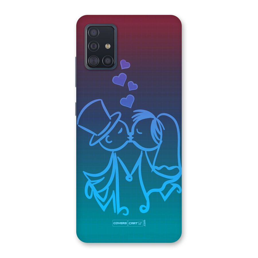 Cute Love Back Case for Galaxy A51