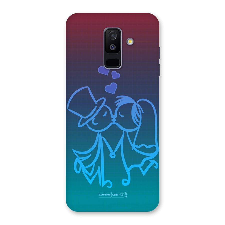 Cute Love Back Case for Galaxy A6 Plus